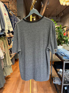 Roland Caldwell Neo Oversized Crew Tee - Black Men's Tops - Sloane Boutique