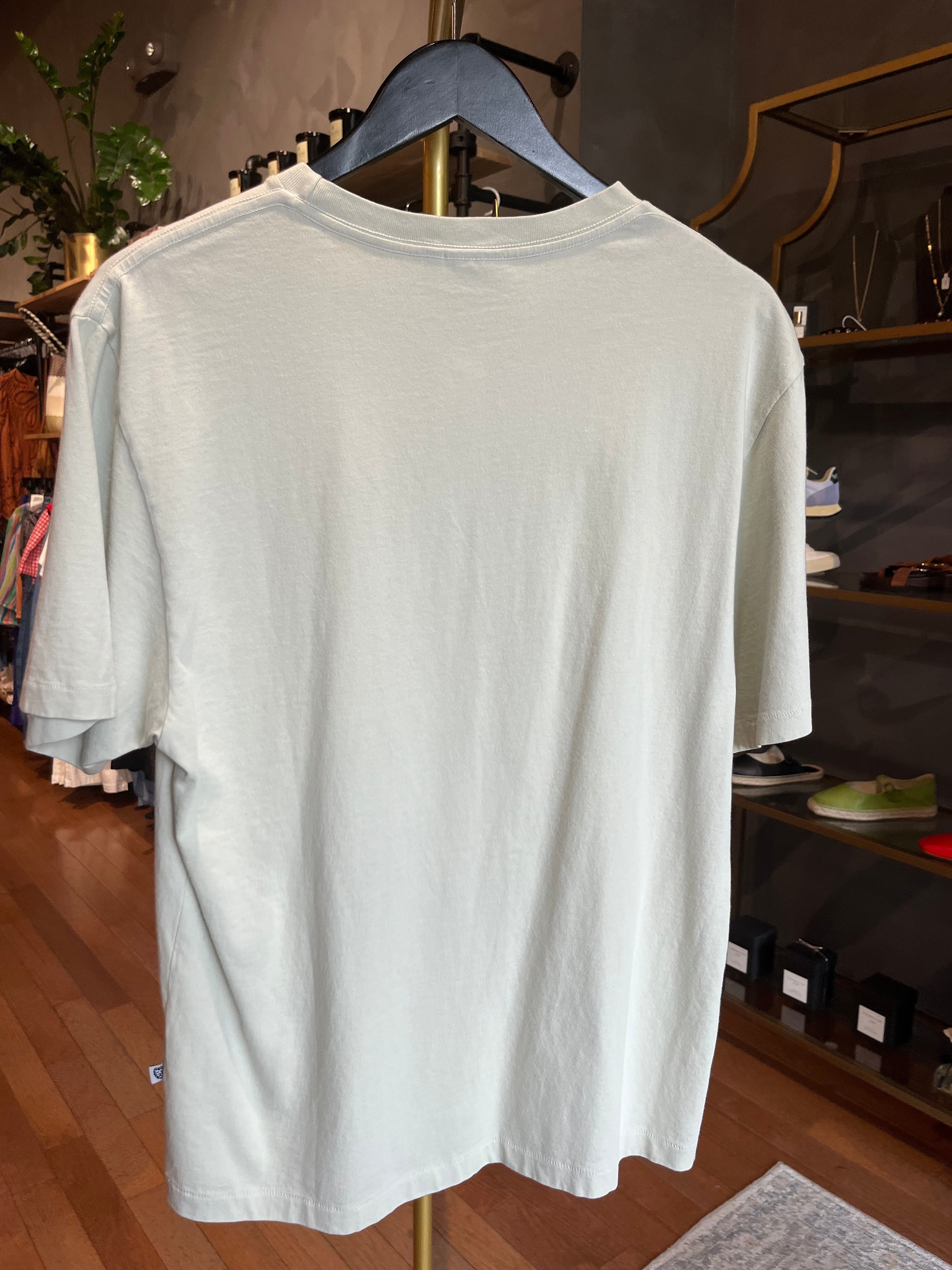 Roland Caldwell Neo Oversized Crew Tee - Salt Men's Tops - Sloane Boutique