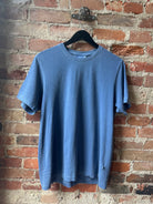 Roland Caldwell Relic Crew Tee - Turkish Blue Men's Tops - Sloane Boutique