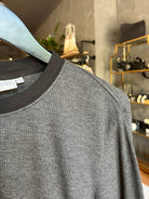 Roland Caldwell The Nick L/S Thermal - Black Men's Tops - Sloane Boutique