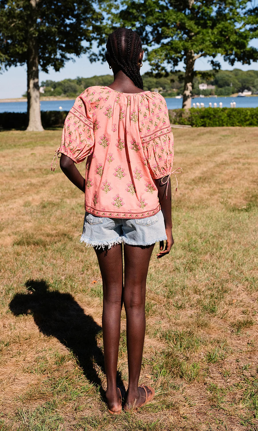 Saylor Adora Blouse - Multicolor Floral Women's Tops - Sloane Boutique