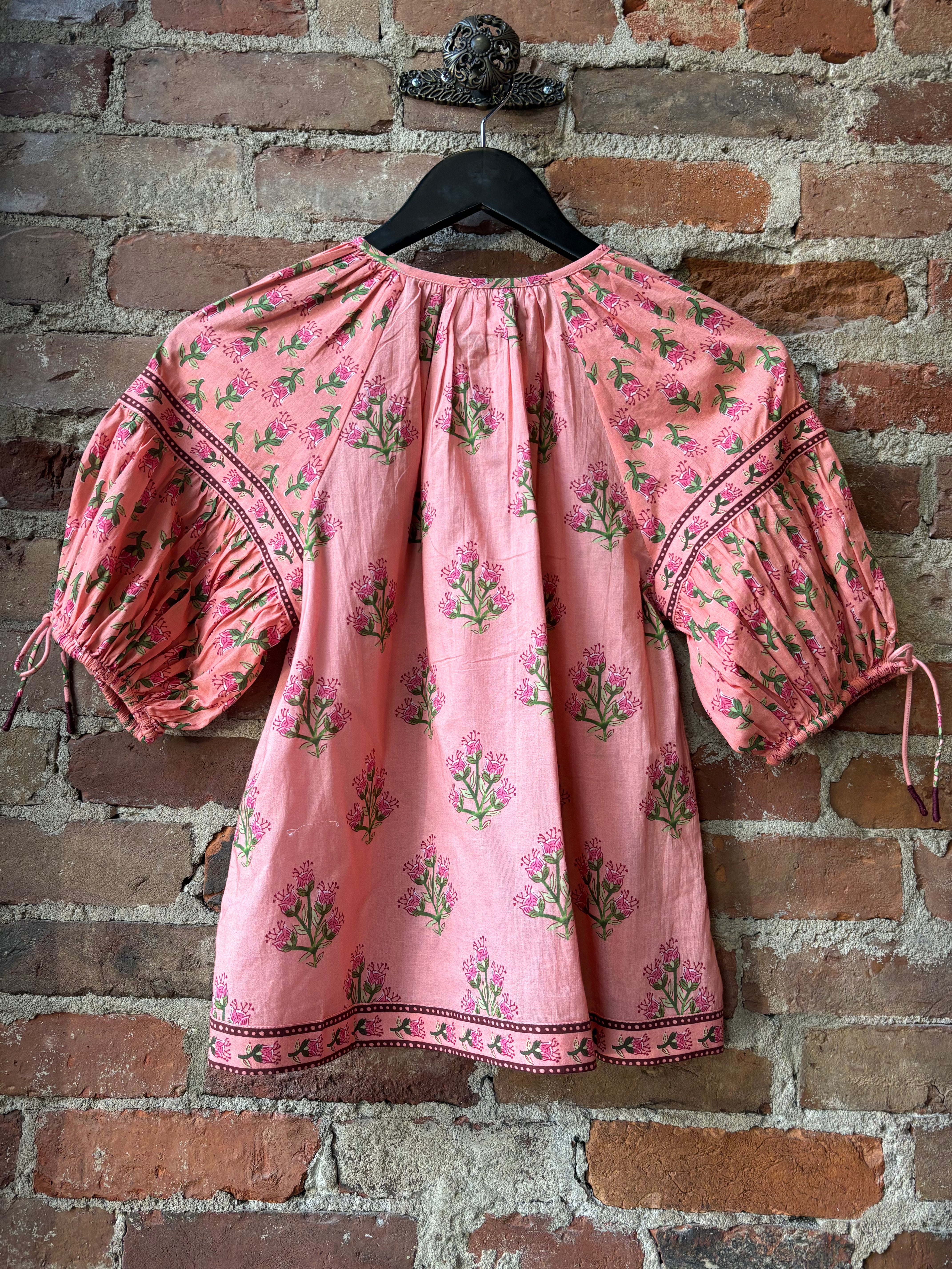 Saylor Adora Blouse - Multicolor Floral Women's Tops - Sloane Boutique