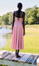 Saylor Arabella Dress - Red / White Dresses - Sloane Boutique