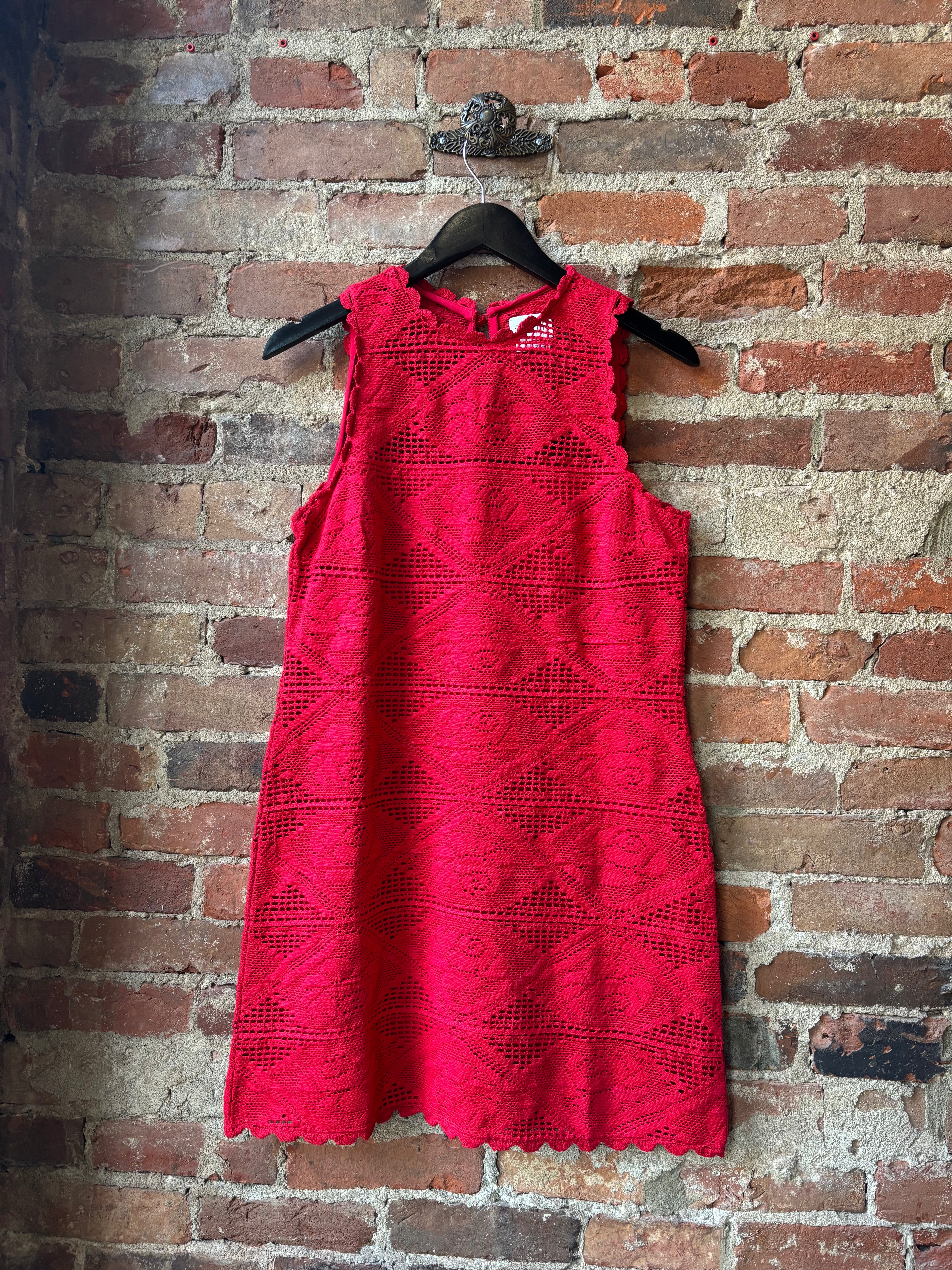 Saylor Irene Dress - Tango Red Dresses - Sloane Boutique