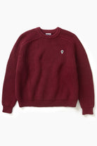 Service Works Artichoke Chunky Knit - Burgundy Men's Tops - Sloane Boutique