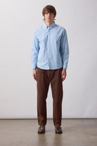 Service Works Artichoke Oxford - Blue Men's Tops - Sloane Boutique
