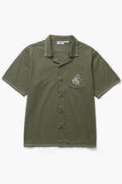 Service Works Border Shirt - Olive Men's Tops - Sloane Boutique