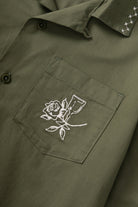 Service Works Border Shirt - Olive Men's Tops - Sloane Boutique
