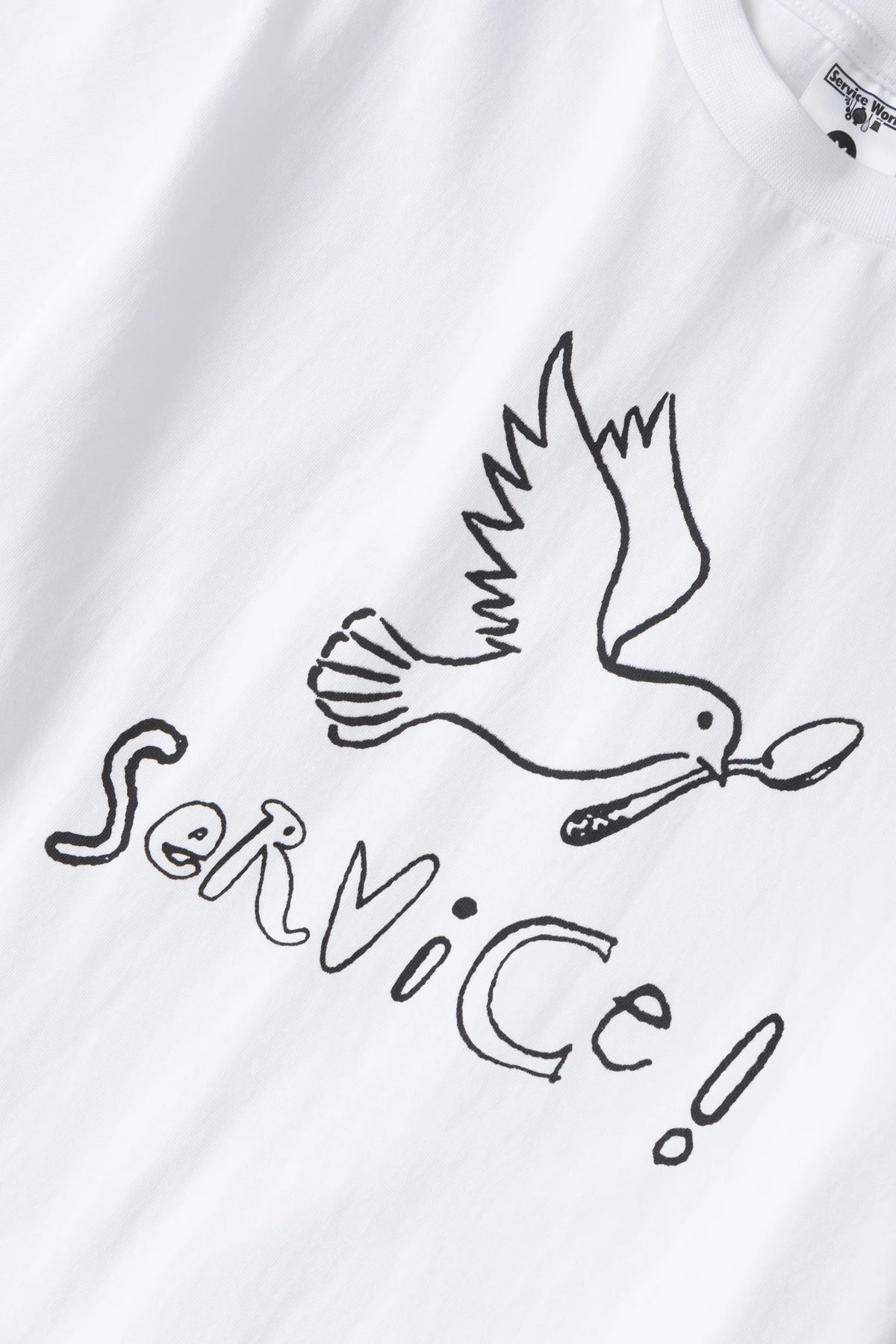 Service Works Dove Tee- White Men's Tops - Sloane Boutique