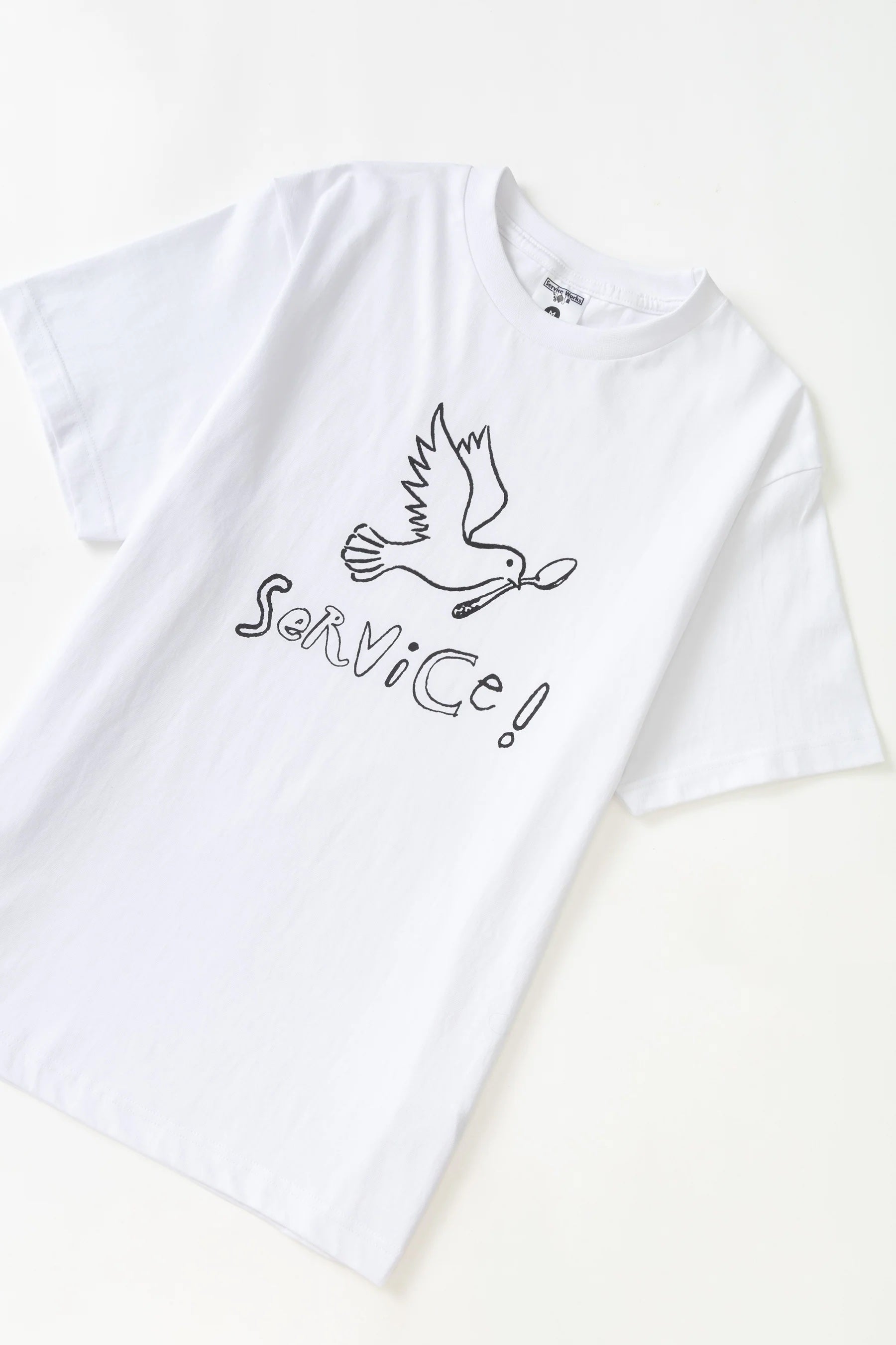 Service Works Dove Tee- White Men's Tops - Sloane Boutique
