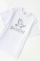 Service Works Dove Tee- White Men's Tops - Sloane Boutique
