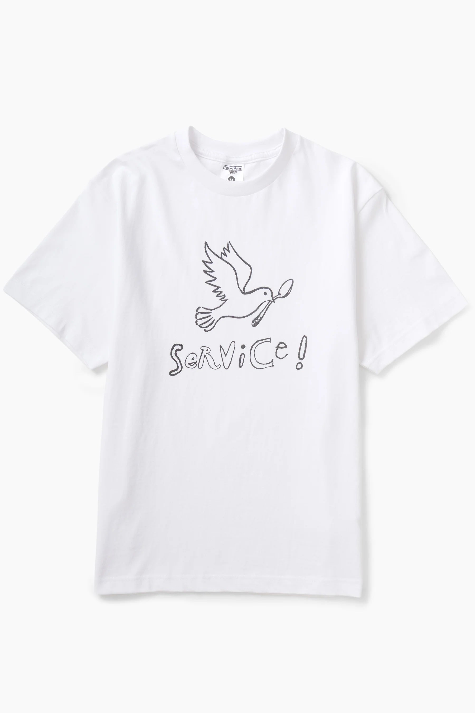 Service Works Dove Tee- White Men's Tops - Sloane Boutique