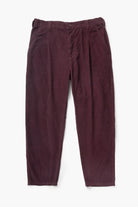 Service Works Fine Cord Waiter Pant - Burgundy Men's Bottoms - Sloane Boutique