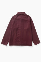 Service Works Flannel Overshirt - Burgundy Men's Tops - Sloane Boutique
