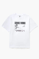 Service Works Gardener Tee - White Men's Tops - Sloane Boutique