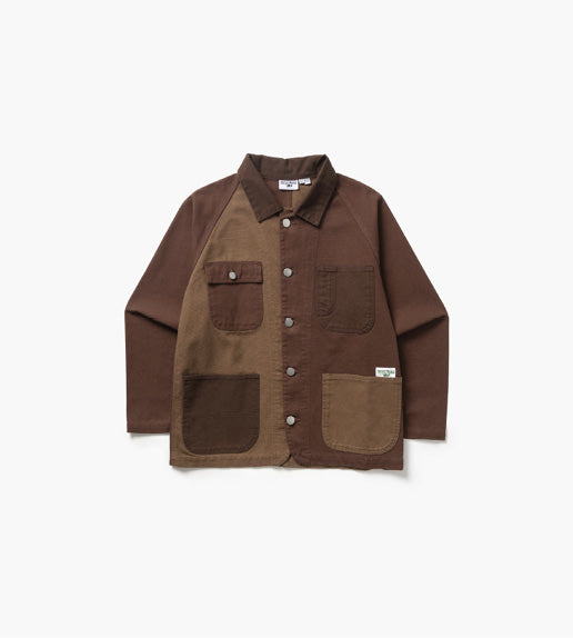 Service Works Patchwork Coverall 2.0 - Brown**needs photos** Outerwear - Sloane Boutique