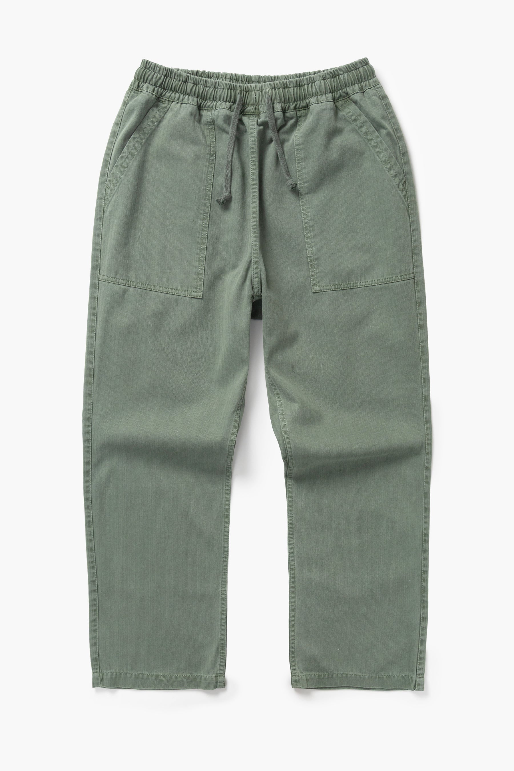 Service Works Pigment Herringbone Pant - Olive Men's Bottoms - Sloane Boutique