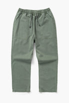 Service Works Pigment Herringbone Pant - Olive Men's Bottoms - Sloane Boutique