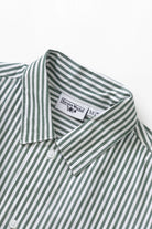 Service Works Poplin Stripe Waiter Shirt - Forest Men's Tops - Sloane Boutique