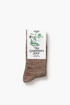 Service Works The Gardener's Sock - Brown Men's Accessories - Sloane Boutique