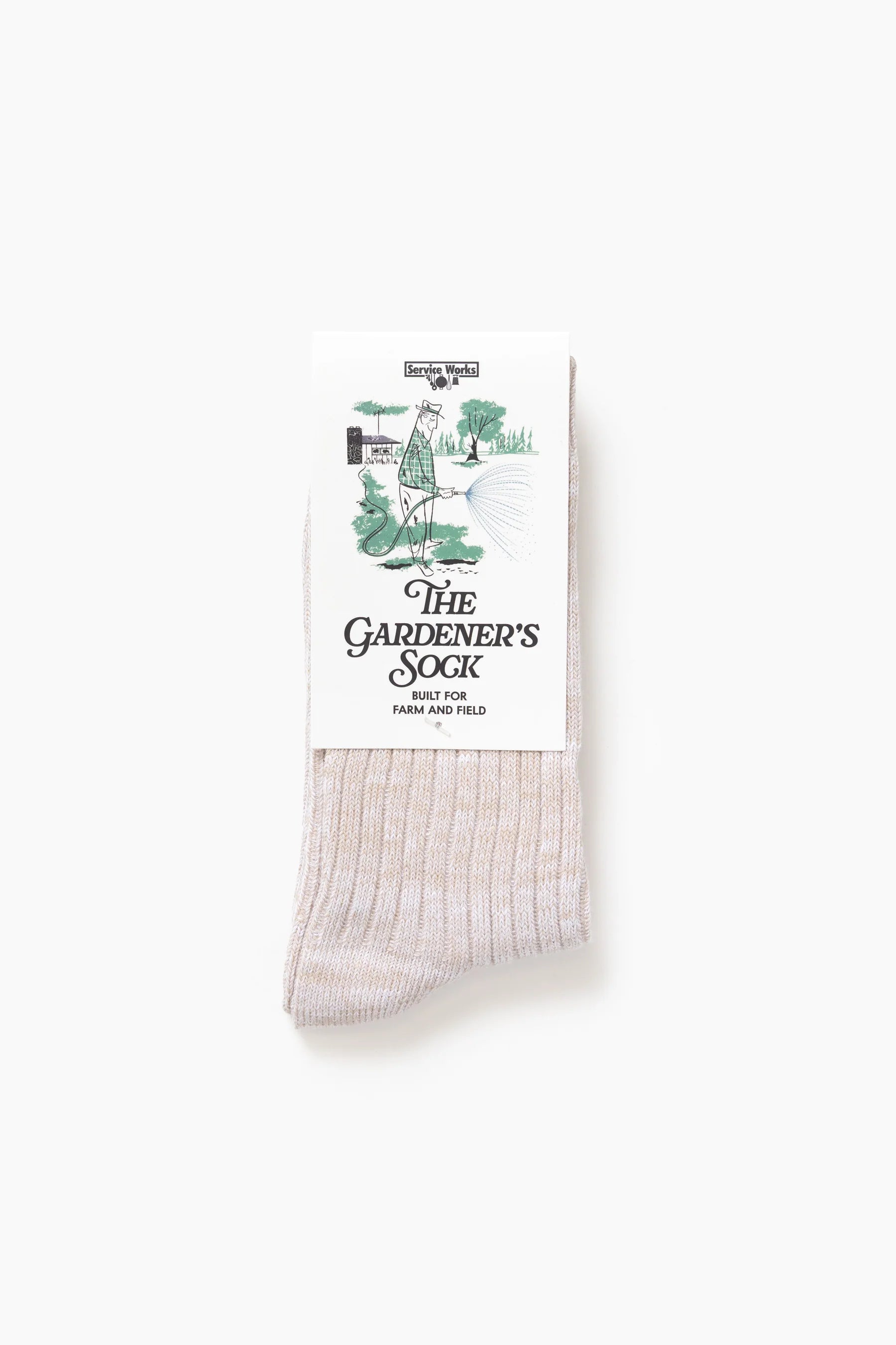Service Works The Gardener's Sock - Off-White Men's Accessories - Sloane Boutique