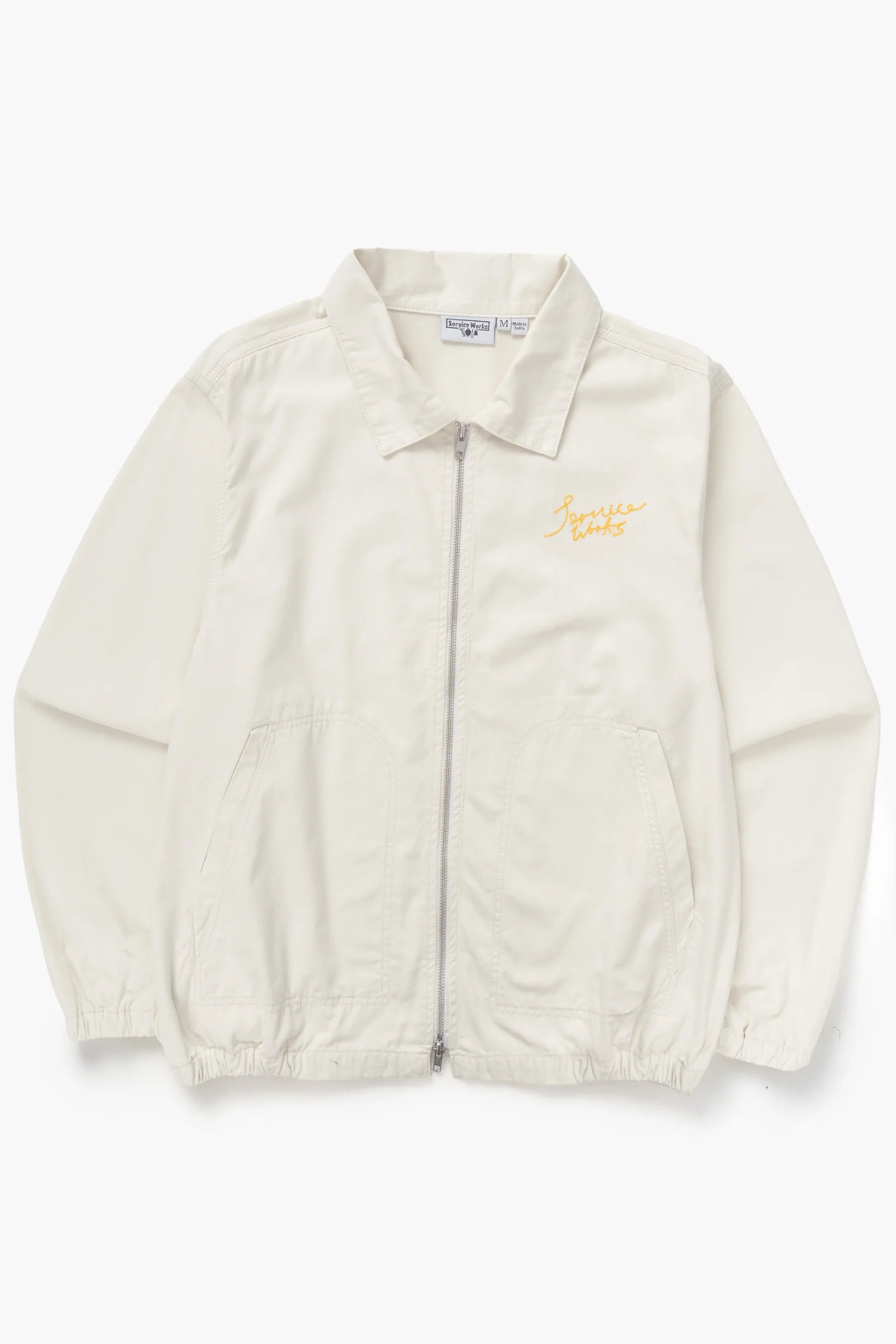 Service Works Twill Work Jacket - Off-White Outerwear - Sloane Boutique
