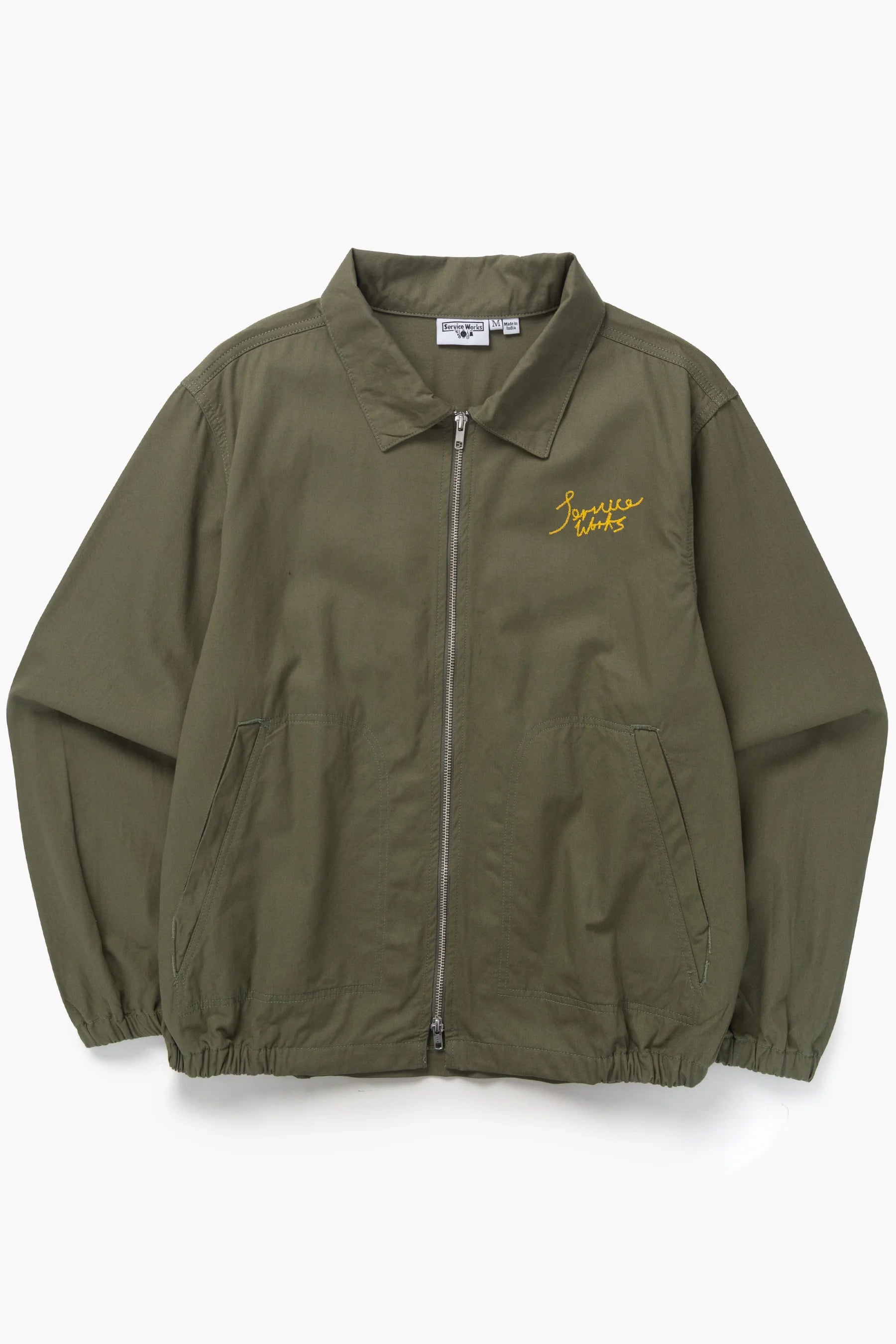 Service Works Twill Work Jacket - Olive Outerwear - Sloane Boutique