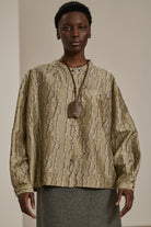 Soeur Chypre Blouse - Grey / Green Women's Tops - Sloane Boutique