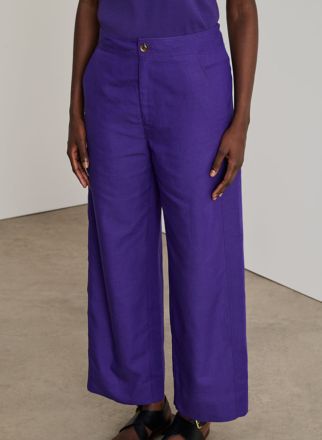 Soeur Dario Pant - Violet Women's Bottoms - Sloane Boutique