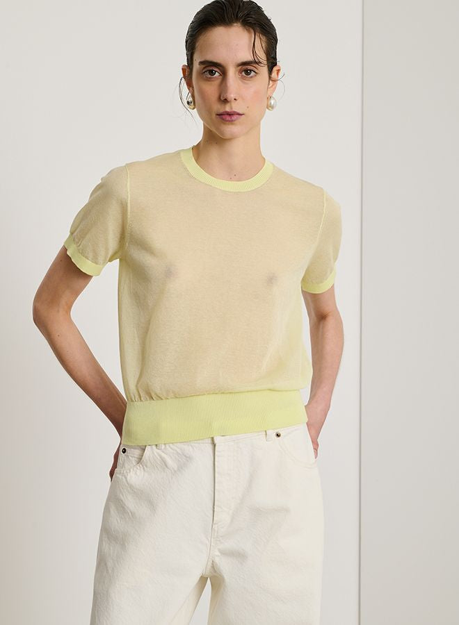 Soeur Dua Top - Acid Yellow Women's Tops - Sloane Boutique