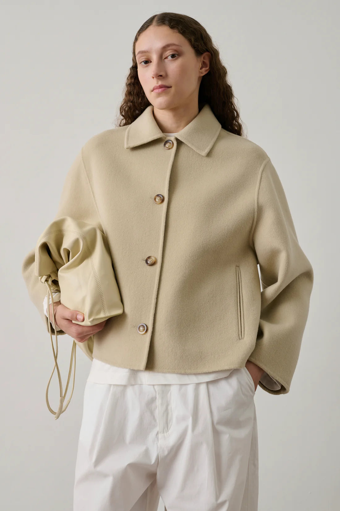 Soeur Gyoda Jacket - Chalk Outerwear - Sloane Boutique