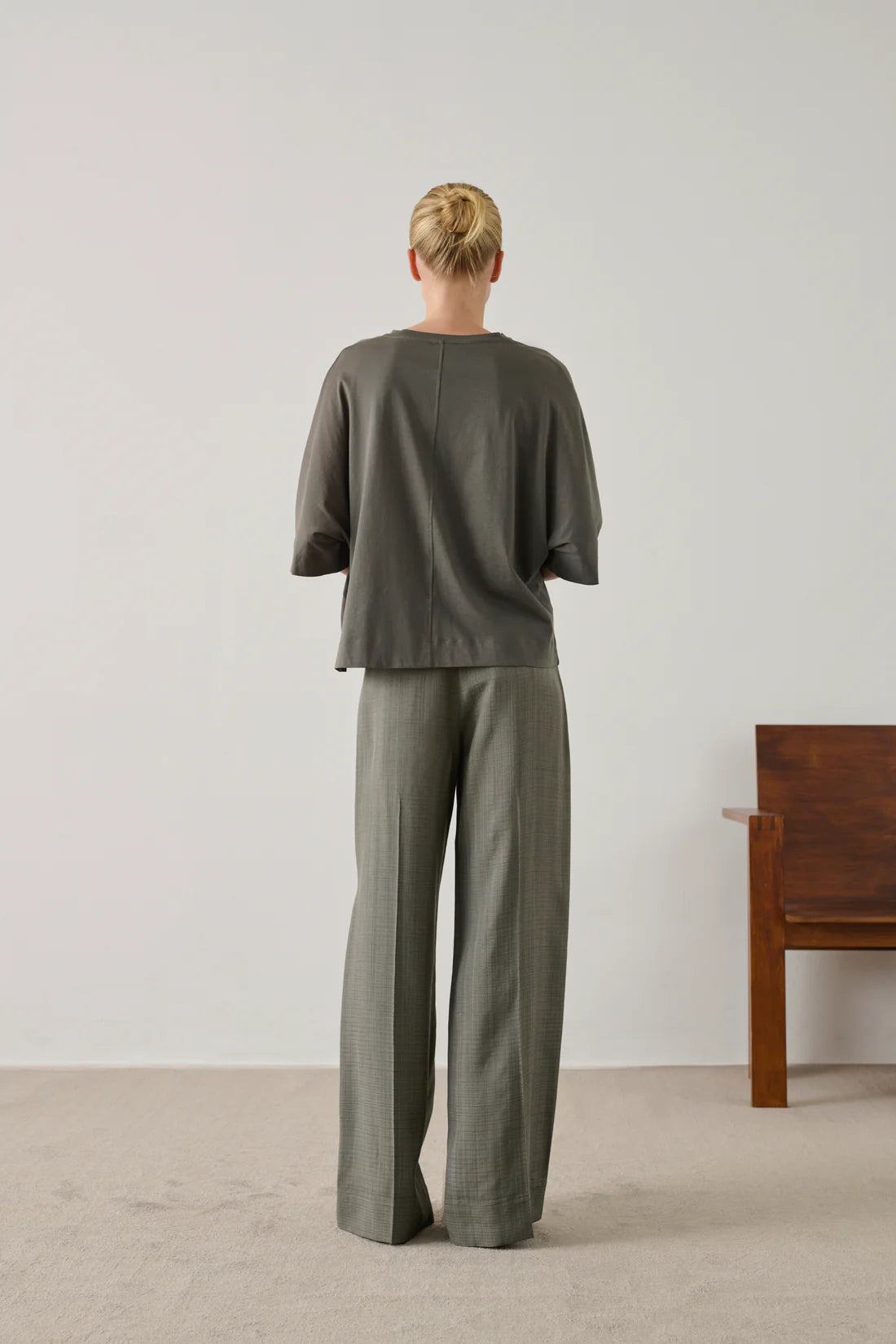 Soeur Helsinki Organic Cotton T-Shirt - Slate Women's Tops - Sloane Boutique