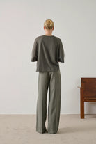 Soeur Helsinki Organic Cotton T-Shirt - Slate Women's Tops - Sloane Boutique