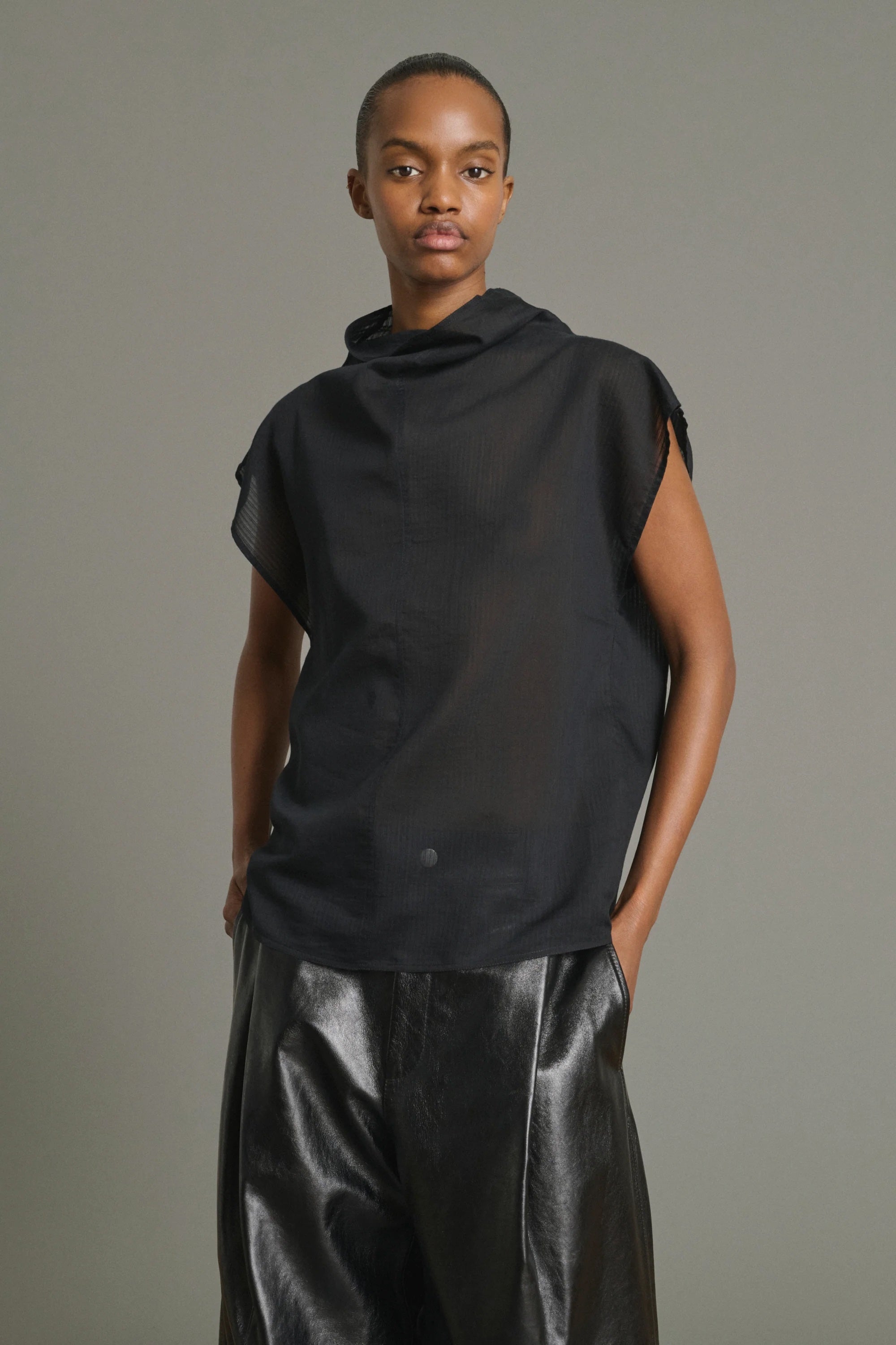 Soeur Izumi Blouse - Black Women's Tops - Sloane Boutique