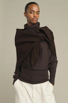 Soeur Jamelia Cape - Brown Accessories - Sloane Boutique