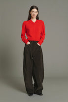 Soeur Jonas Sweater - Red Women's Tops - Sloane Boutique