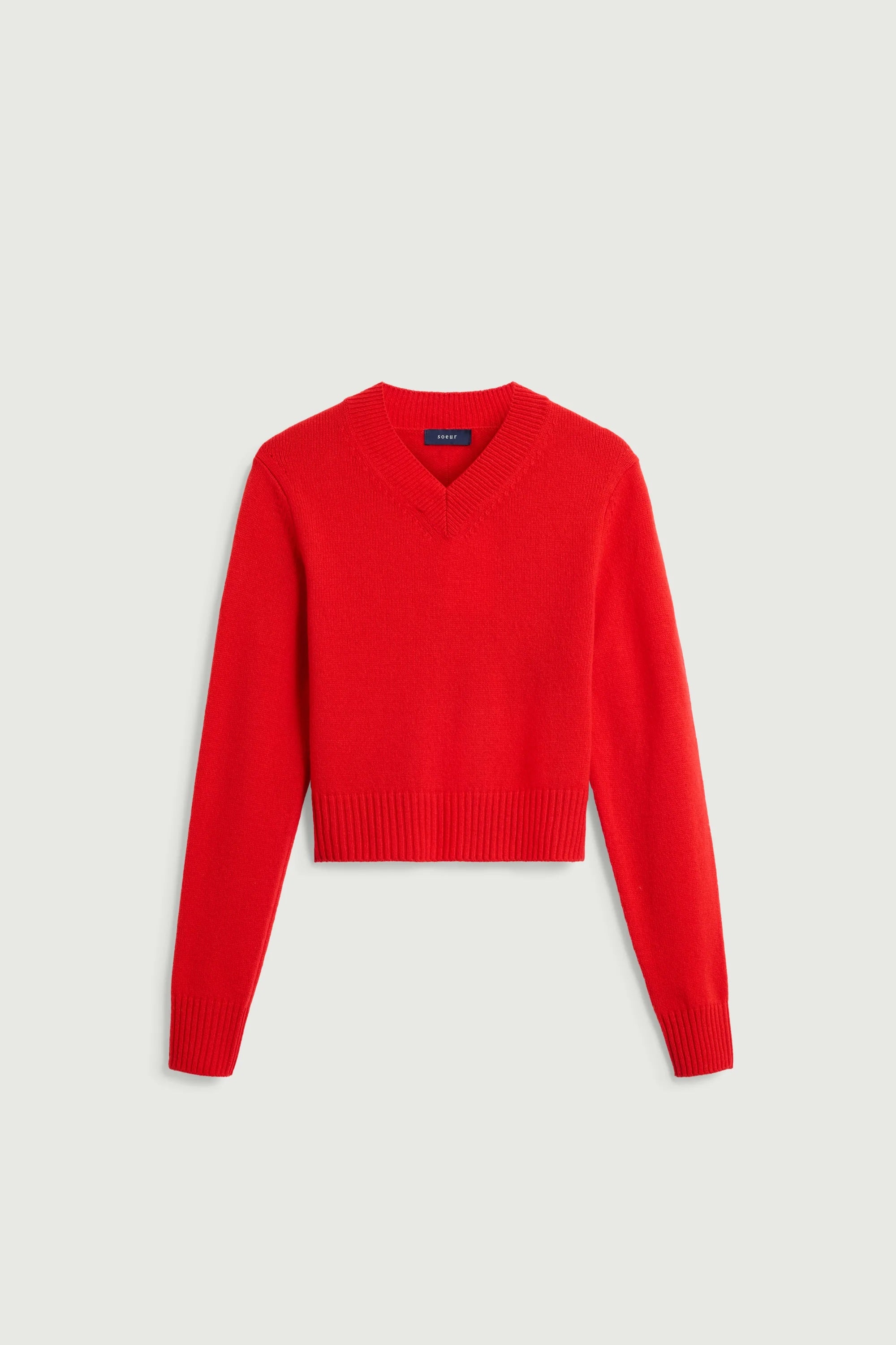 Soeur Jonas Sweater - Red Women's Tops - Sloane Boutique