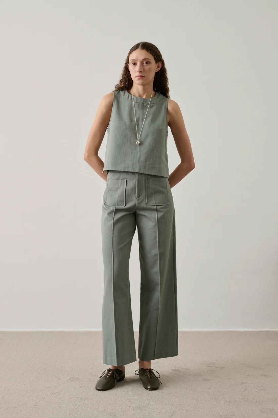 Soeur Pampa Top - Vert D'eau Women's Tops - Sloane Boutique