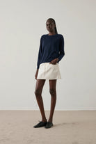 Soeur Pio Sweater - Navy Women's Tops - Sloane Boutique