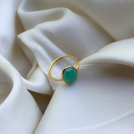 Sophie Deschamps Anahita Ring - Emerald Jewelry - Sloane Boutique
