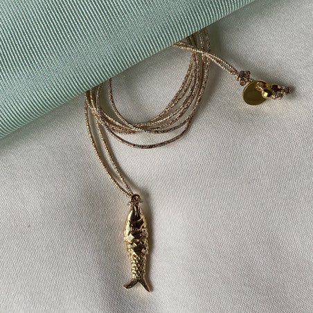 Sophie Deschamps Bubble Medium Chain Necklace - Gold Jewelry - Sloane Boutique