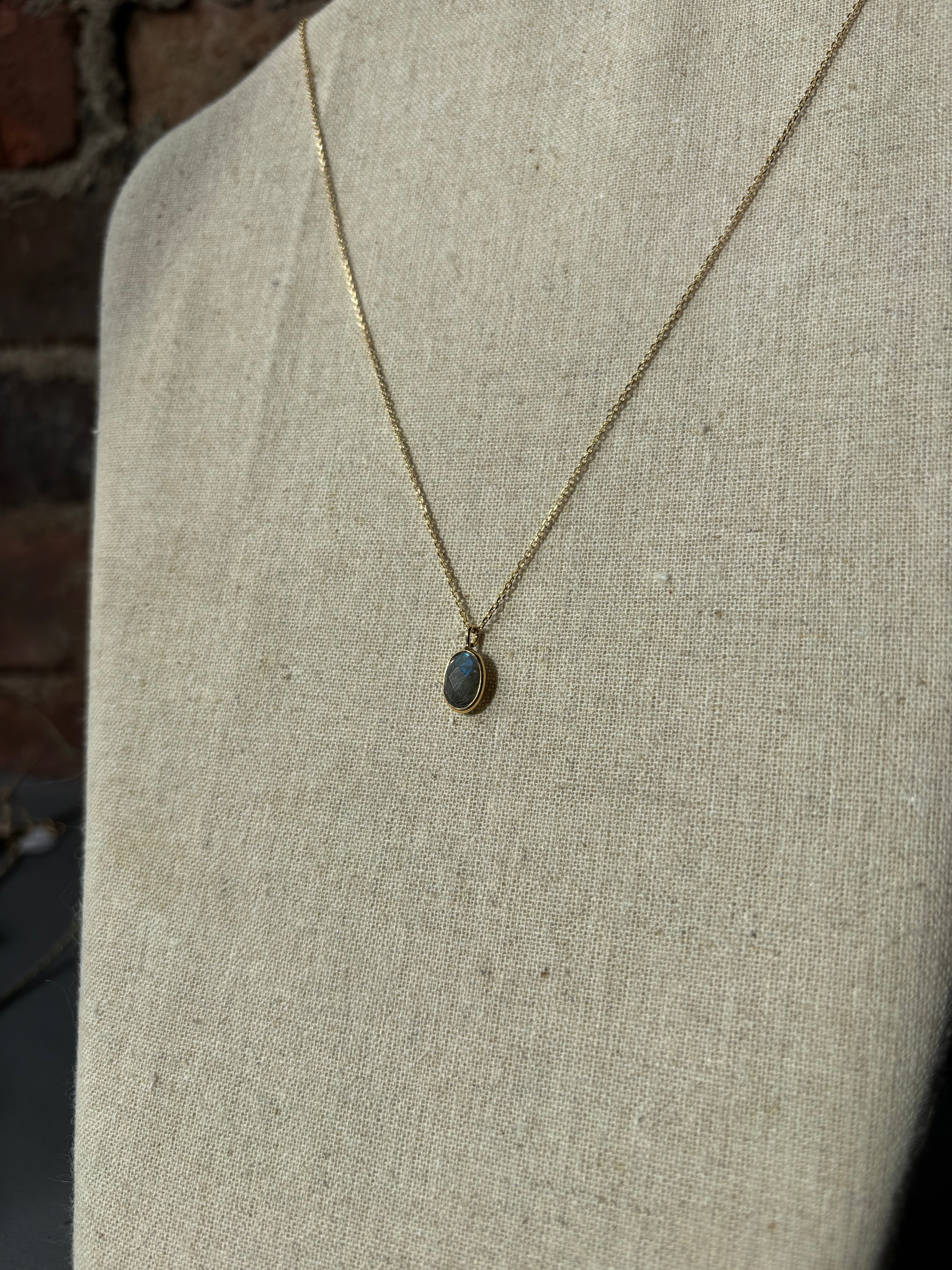 Sophie Deschamps Magali Necklace - Labradorite Jewelry - Sloane Boutique