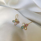 Sophie Deschamps Rani Earrings - Tourmaline Mix Jewelry - Sloane Boutique