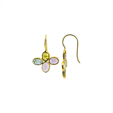 Sophie Deschamps Rani Earrings - Tourmaline Mix Jewelry - Sloane Boutique