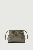 Souer Suzette Bag - Patent Khaki Handbags - Sloane Boutique