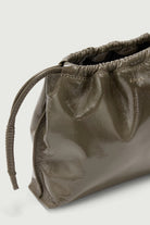 Souer Suzette Bag - Patent Khaki Handbags - Sloane Boutique