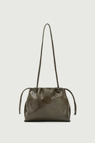 Souer Suzette Bag - Patent Khaki Handbags - Sloane Boutique
