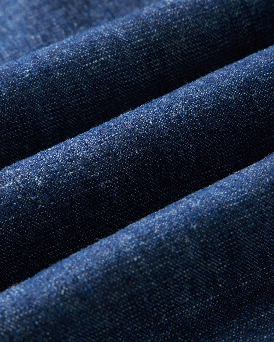 Taylor Stitch Breakwater Pant - Rinsed Indigo Hemp Denim Men's Bottoms - Sloane Boutique