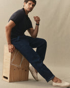Taylor Stitch Breakwater Pant - Rinsed Indigo Hemp Denim Men's Bottoms - Sloane Boutique
