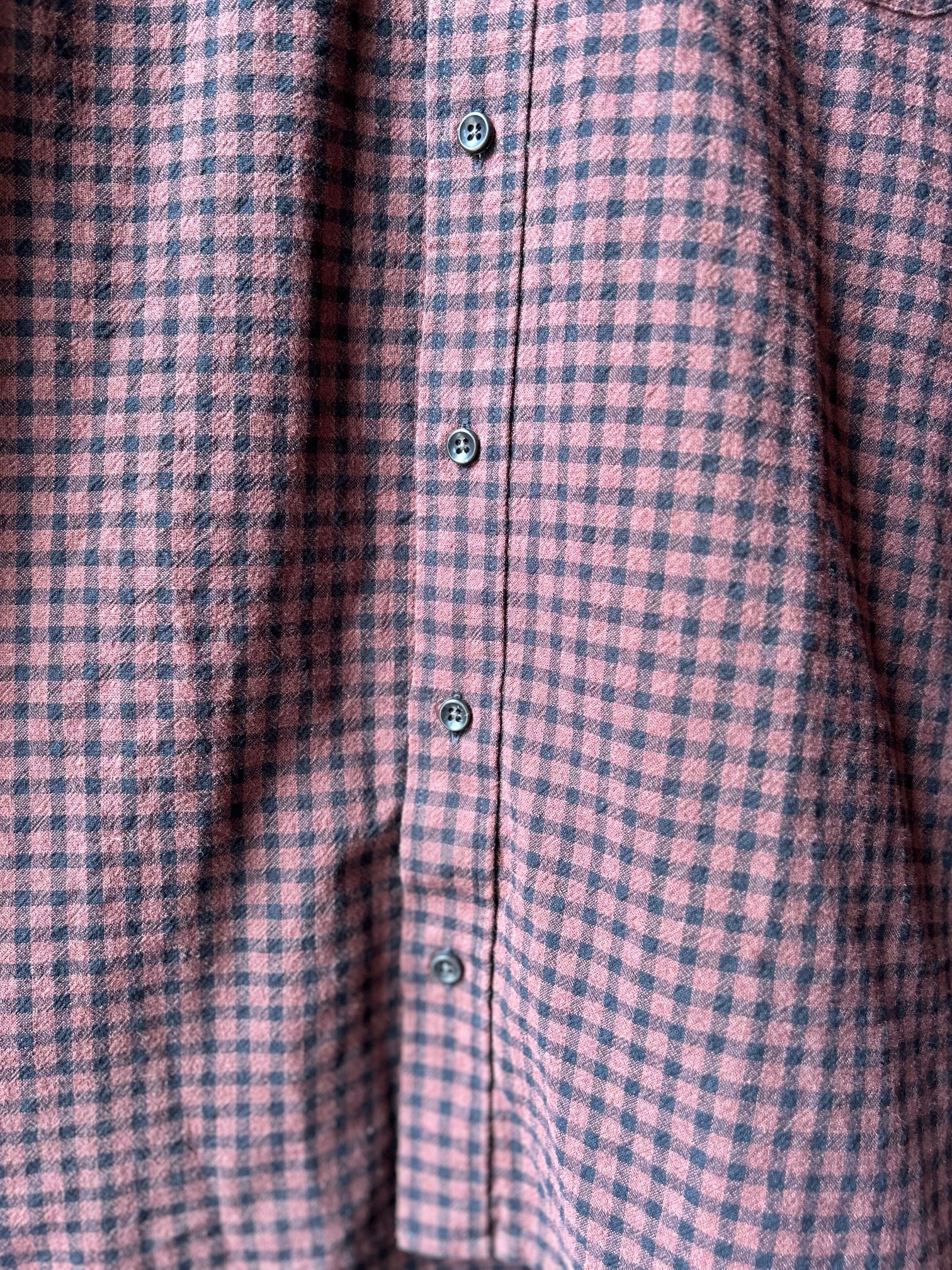 Taylor Stitch California Shirt - Black Cherry Gingham Men's Tops - Sloane Boutique